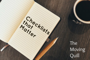 Checklists that matter