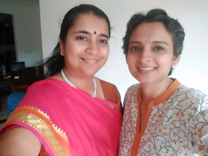 Shailaja and Aparna together