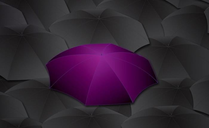 Be my purple umbrella